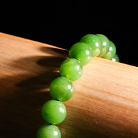 8mm Polar Jade Beaded Bracelet #2572