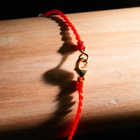 Eternal Fortune Red Cord Bracelet #2677-1