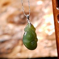 Hetian Jade Ruyi Pendant #1279