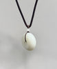 Siberian White Jade Donut Pendant AAA+ Grade Ping An Kou PI Harmony Peace Buckle Natural Jade 31mm #1515