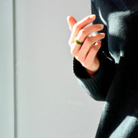 Fortune Jade Adorned with 14K Gold #2502