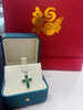 Canadian Polar Jade Pendant Four Leaf Clover Natural Jade #1099
