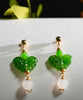 Jade Butterfly Earrings #2524-1