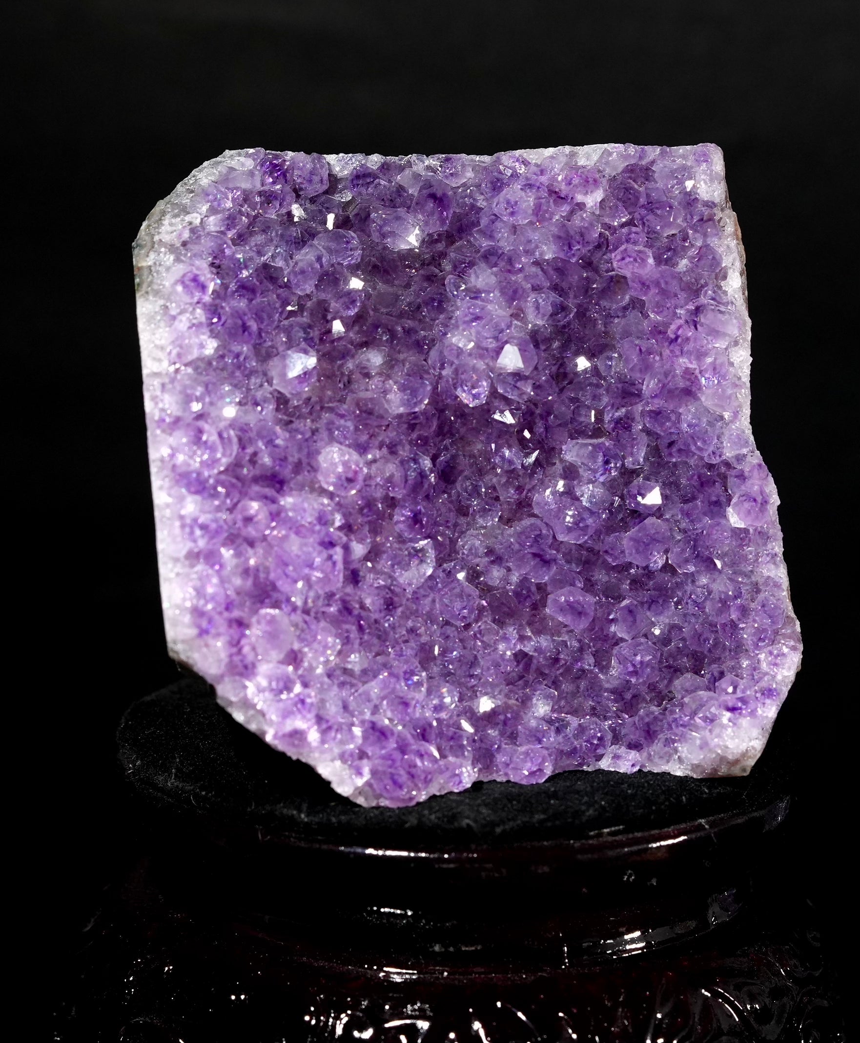 Amethyst Cluster Stone Base Cut (1.21 LB) #3032