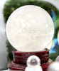 Natural White Crystal (Rock Crystal) Ball