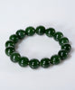 12mm Canadian Jade Beaded Bracelet #3080
