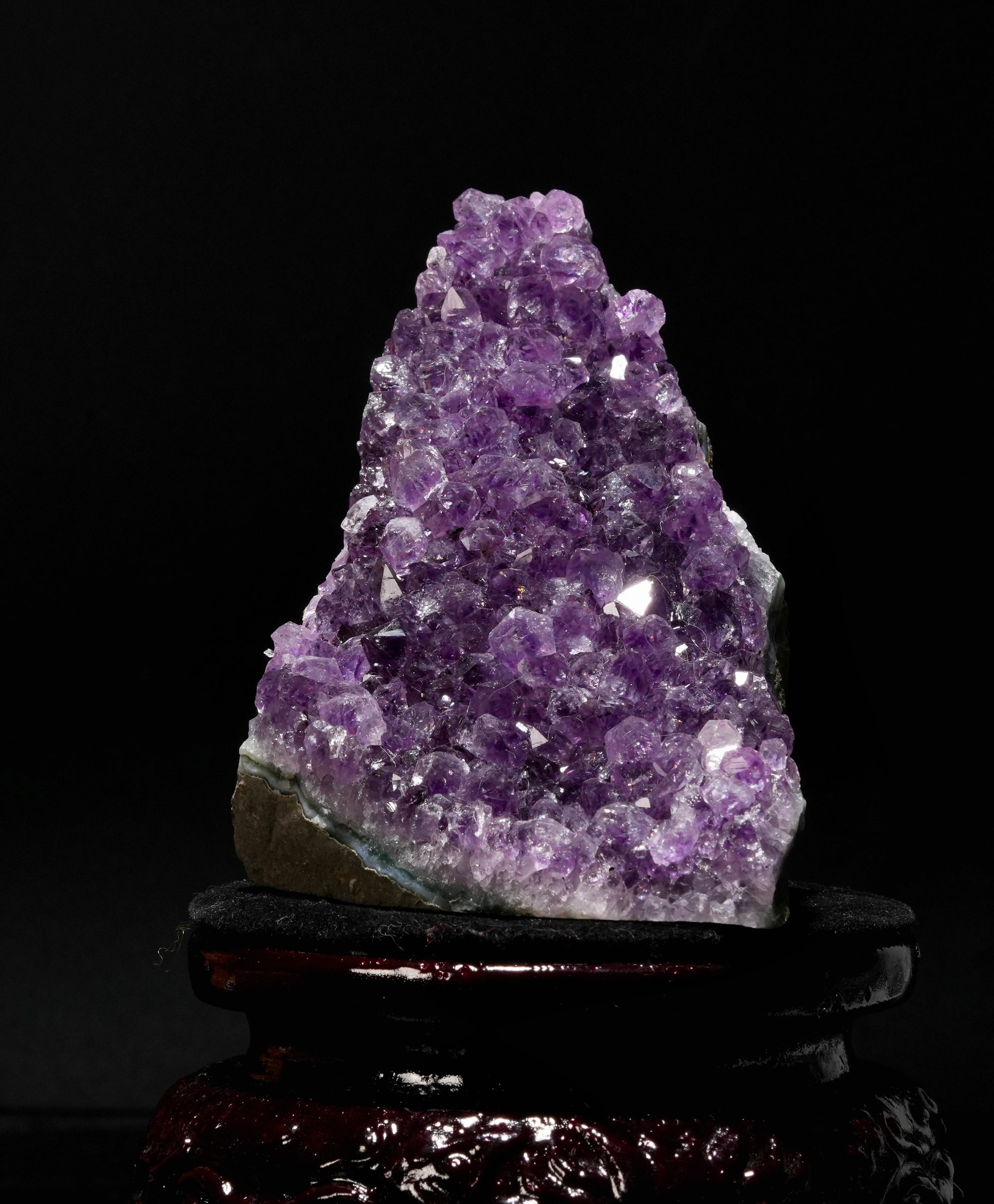 Amethyst Cluster Base Cut (0.92LB) #2791