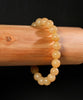 10mm Siberian Light Brown Jade Bracelet #2768