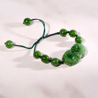 Canadian Jade Pixiu Bracelet #2631