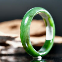 AA CANADIAN JADE BANGLE 56MM #2373