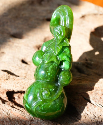 Polar Jade Gourd Pendant  #2629