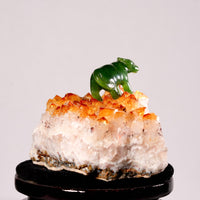 Citrine Wealth Buffalo Display (0.73LB) #1112