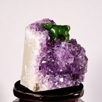 Amethyst Base Cut Display (1.2 LB) #1228