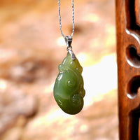 Hetian Jade Ruyi Pendant #1279