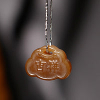 Hetian Jade Ruyi Pendant #1292