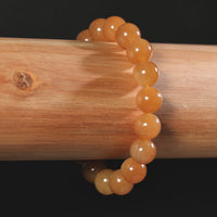 10mm Siberian Brown Jade Bracelet #2773