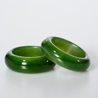 Siberian Jade Band Ring #3071