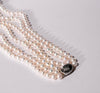 7-8.5mm Three Strands Freshwater Pearl Necklace #1598