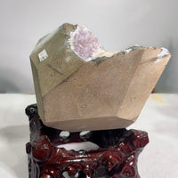 Large Amethyst Treasure Bowl Natural Geode (13 LB) #3091