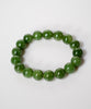 12-12.5mm Polar Jade Beaded Bracelet #3077
