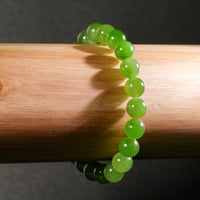 8mm Polar Jade Beaded Bracelet #2762