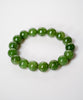 12-12.5mm Polar Jade Beaded Bracelet #3077
