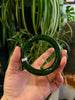 Siberian Jade Round Bangle Natural Jade Bracelet 59mm #1475