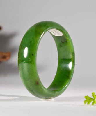 A Canadian Jade Bangle 53mm #1059