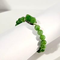 Pixiu Jade Beaded Bracelet #1810