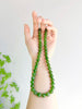 10mm Siberian Jade Beaded Necklace #2531