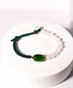 Siberian Jade Fortune Bead Bracelet #1271