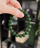 Canadian Old Mine Polar Jade Bracelet Jade Beaded Bracelet Natural Jade 10 mm #2455