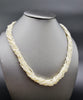 14K GOLD AKOYA KESHI PEARLS NECKLACE #1591