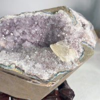 Large Amethyst Treasure Bowl Natural Geode (13 LB) #3091