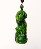 Endless Gourd Jade Palm Piece #2998