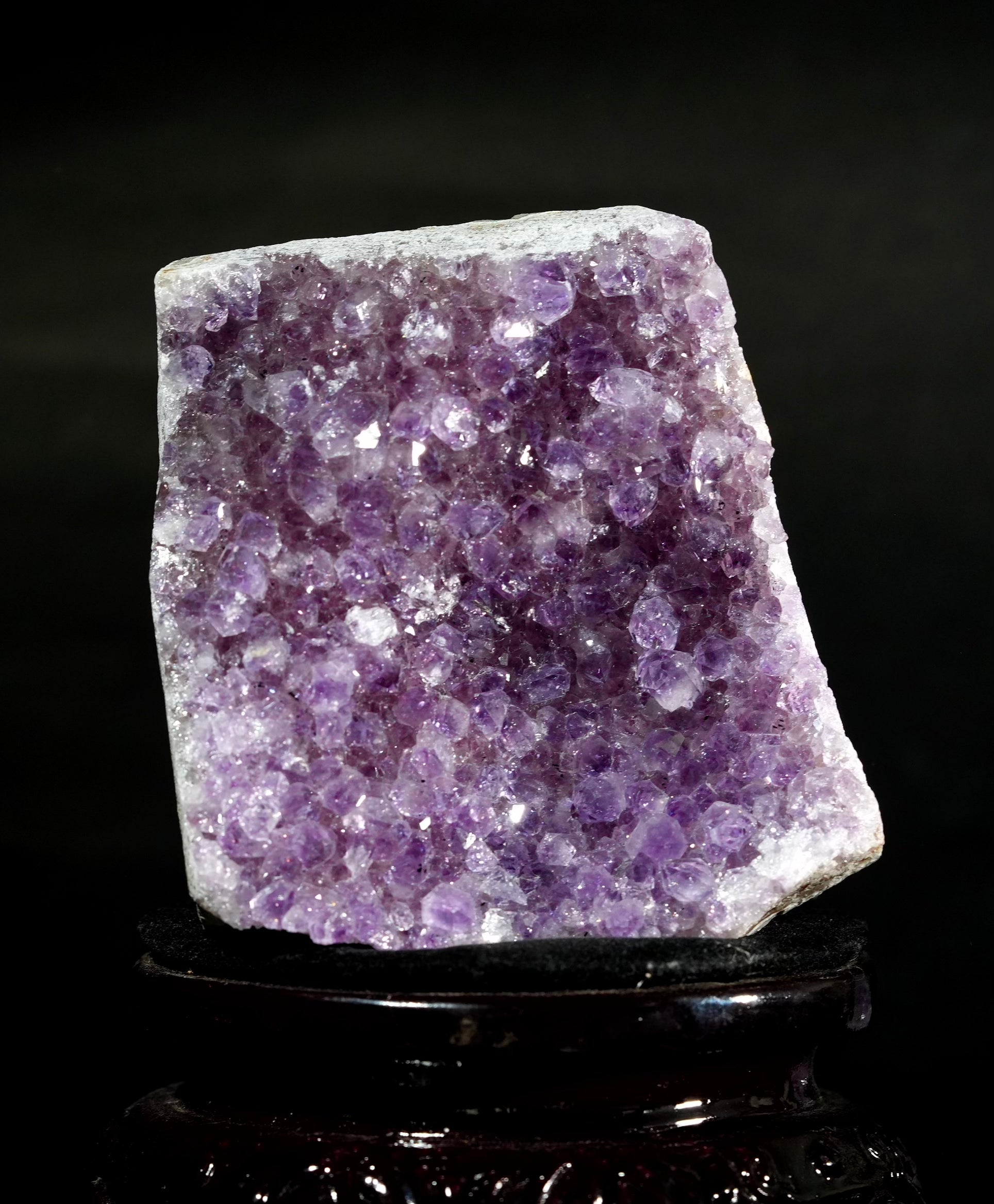 Amethyst Cluster Stone Base Cut (1.36 LB) #3036