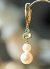 14k Gourd Pearl Earrings #1652-1