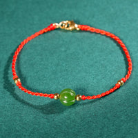 Eternal Fortune Red Cord Bracelet #2677-1