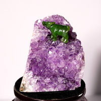 Amethyst Base Cut Display (1.2 LB) #1228