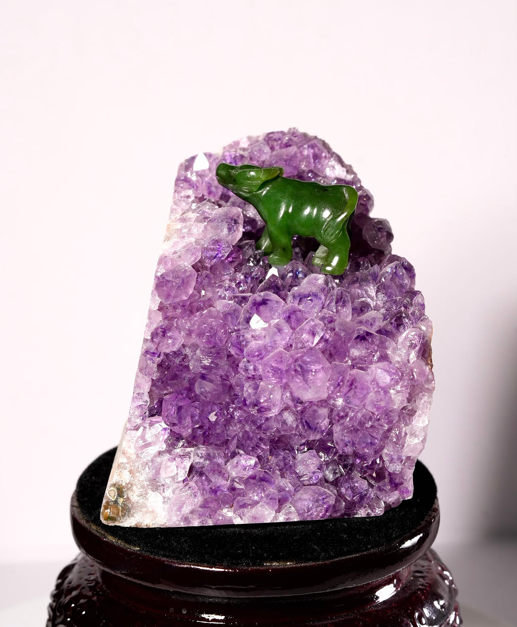 Amethyst Base Cut Display (1.2 LB) #1228