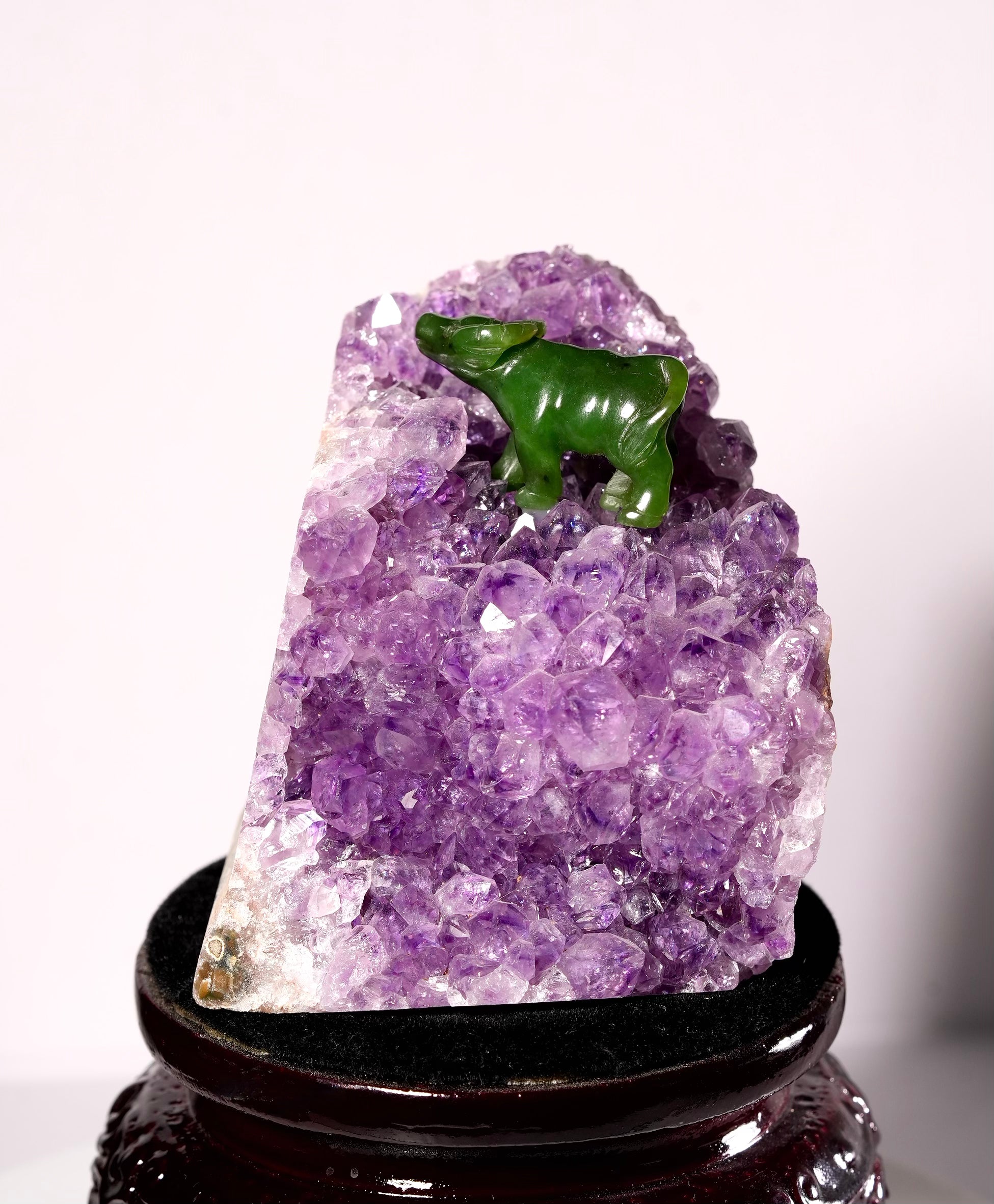 Amethyst Base Cut Display (1.2 LB) #1228