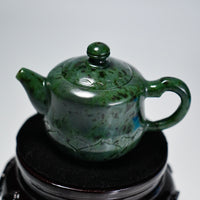 Master-Carved Canadian Jade Teapot #2119