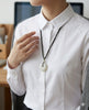 Siberian White Jade Donut Pendant AAA+ Grade Ping An Kou PI Harmony Peace Buckle Natural Jade 31mm #1515