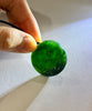 Canadian Polar Jade Pendant Lotus and Fish Pendant AA+ Natural Jade #1885
