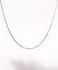 Adjustable Round Box 925 Sterling Silver Chain #1