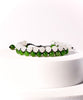 Harmony White & Green Jade Beaded Bracelet #1610