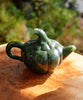 Canadian Jade River Jade Fortune Pumpkin Teapot Natural Jade #2116