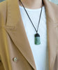 2" Jade Toki Pendant Necklace #2498