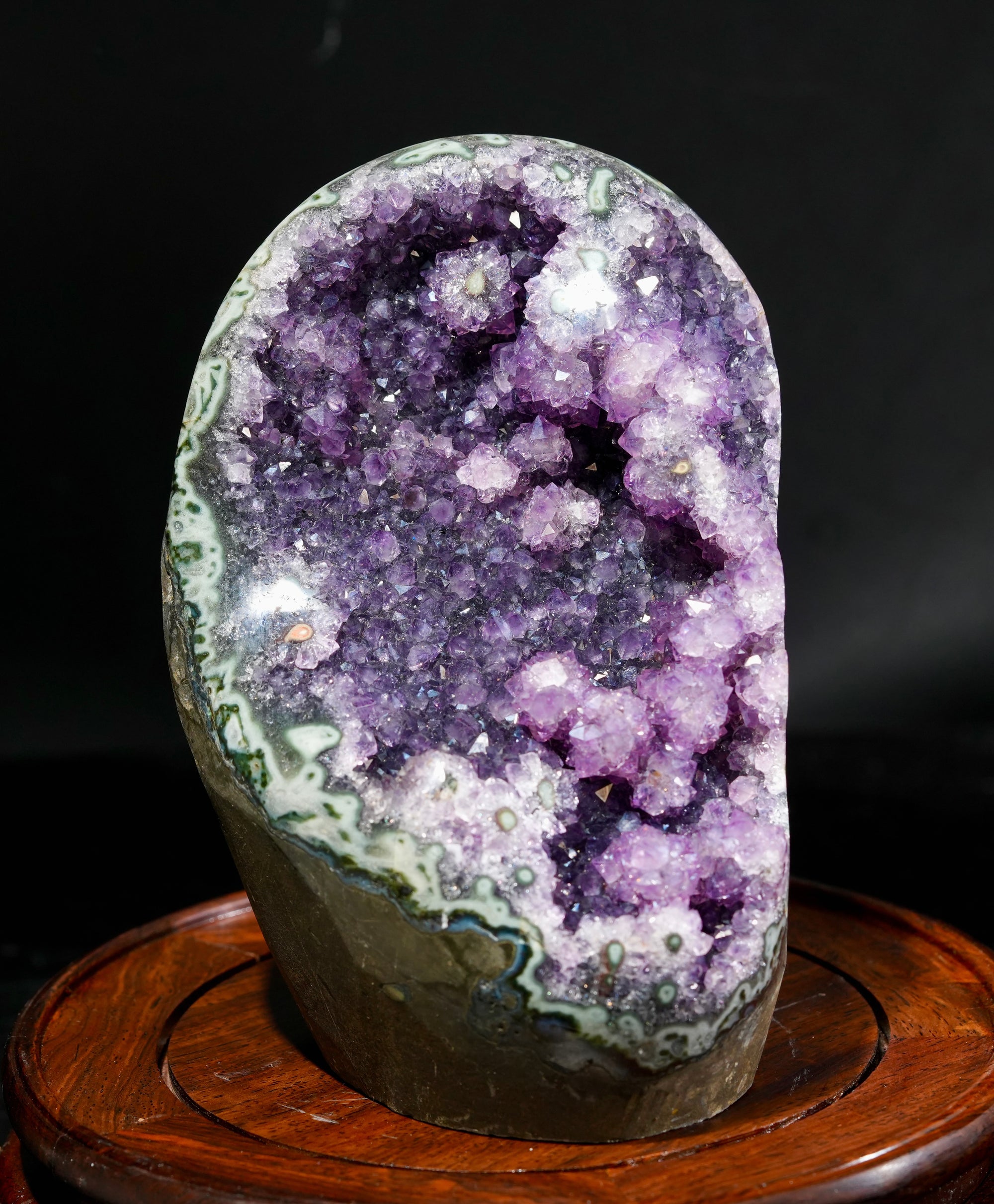 Amethyst Cystal Bloom Cluster (2.86 LB) #2870