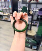 Siberian Jade Round Bangle Natural Jade Bracelet 52.5mm #2855